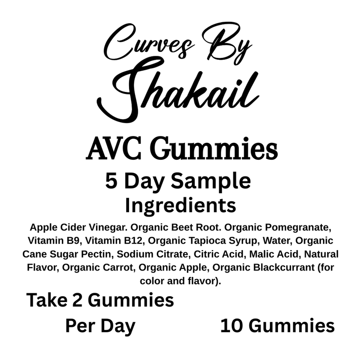 Blood Support ACV  Sample – 5 Day Supply